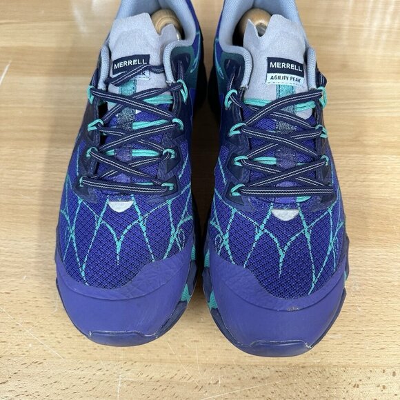 Merrell Agility Peak Women’s Size 10 Purple Flex Trail Running Shoes J37712 - Picture 3 of 6
